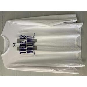 Under Armour Northwestern Wildcats long sleeve white shirt M